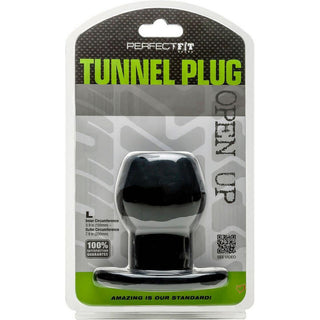 Perfect Fit Tunnel Plug Large - Black - Circus of Books