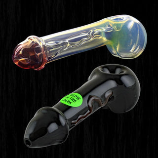 Pipe - Chameleon Glass - PENIS GLASS PIPE - Circus of Books