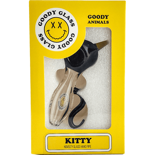 Pipe - Goody Glass - Kitty Hand Pipe - Circus of Books