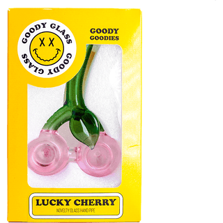Pipe - Goody Glass - Lucky Cherry Hand Pipe - Circus of Books