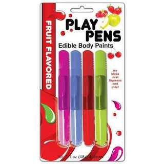 Play Pens - Edible Body Paint Brushes 4 Delicious Flavors - Circus of Books