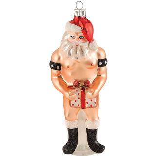 Pornaments - "Stiff Package" Santa Claus Christmas Tree Holiday Ornament - Circus of Books