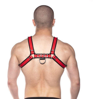Prowler Red - Bull Harness - Black / Red - Small - Circus of Books