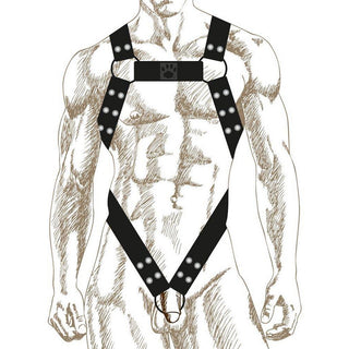 Prowler Red - Butch Body Harness - Large - Circus of Books