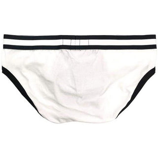 Prowler RED - Classic Sports Brief - White/Black - Large - Circus of Books