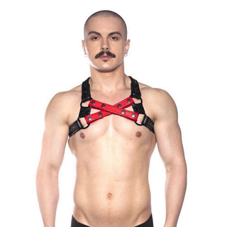 Prowler Red - Cross Harness - Black / Red - Circus of Books