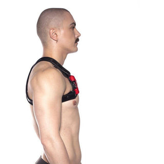 Prowler Red - Cross Harness - Black / Red - Circus of Books