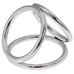Round Triple Cock Ring - Circus of Books