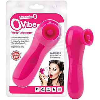 Screaming O OVibe Silicone Tip Body Massager - Pink - Circus of Books