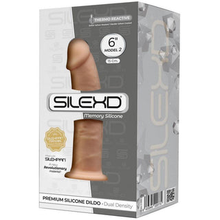 SilexD - Model 1 XM02 Silicone Realistic Dual Dense Dildo 6" - Vanilla - Circus of Books