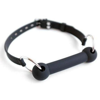 Silicone Bit Gag with Leather Strap - Circus of Books