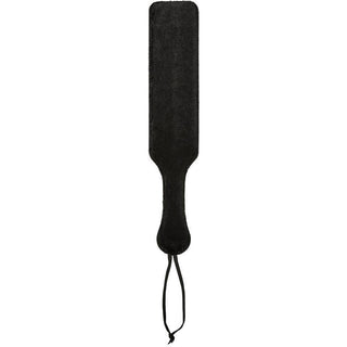 Sportsheets - Leather Paddle With Fur - Black - Circus of Books