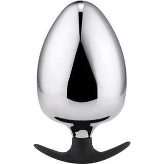 Stainless Steel Butt Plug with Silicone Base - Circus of Books