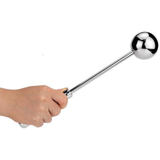 Stainless Steel Lollipop Orb Lightweight Anal Probe - Circus of Books