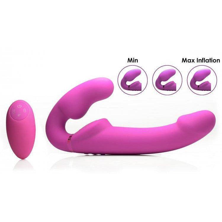 Strap U Evoke Ergo Fit Inflatable and Vibrating Silicone Strapless Str Circus of Books Strap U Evoke Ergo Fit Inflatable and Vibrating Silicone Strapless Str Circus of Books