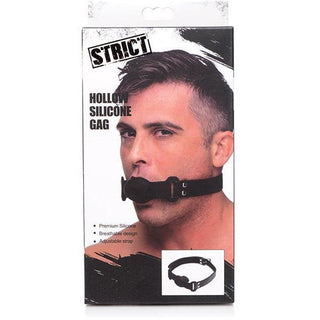 Strict - Hollow Silicone Gag - Circus of Books