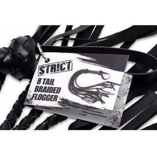 Strict Leather - 8 Tail Braided Flogger - Circus of Books