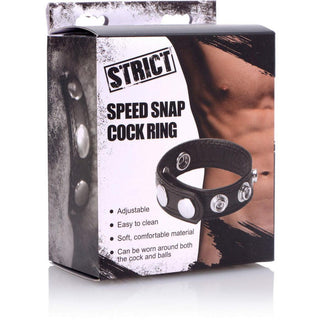 Strict - Speed Snap Cock Ring - Circus of Books