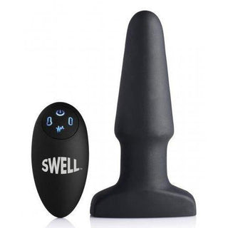 Swell - Inflatable Vibrating Anal Plug w/ Remote Control - Circus of Books