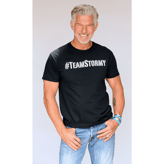 TeamStormy White on Black T Mens - Circus of Books