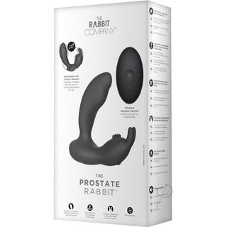 The Rabbit Prostate Rechargeable Silicone Rabbit - Black - Circus of Books