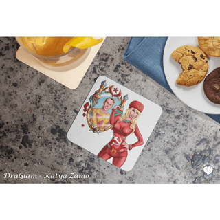The Werkroom - Coaster - DraGlam - Katya Zamo - Circus of Books