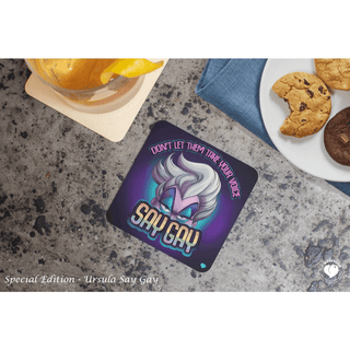 The Werkroom - Coaster - Special Edition - Single - Ursula Say Gay - Circus of Books