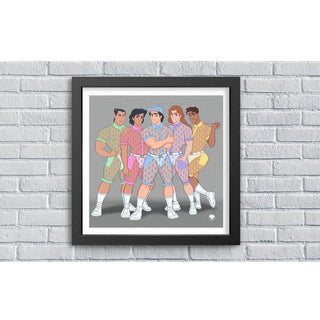 The Werkroom - Large Framed Artwork - Special Edition - Groups - Princes Lace - Circus of Books
