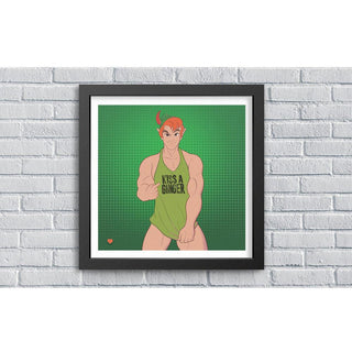 The Werkroom - Large Framed Artwork - Special Edition - Single - Kiss a Ginger - Circus of Books