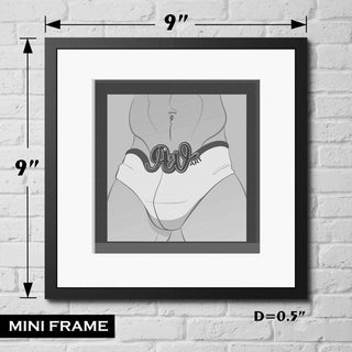 The Werkroom - Small Framed Artwork - Los Angeles - Pool party - Circus of Books