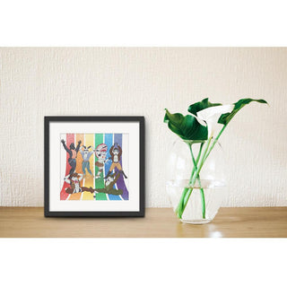 The Werkroom - Small Framed Artwork - Special Edition - Groups - YMCA - Circus of Books