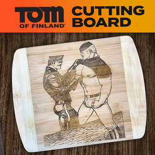 Tom of Finland Bamboo Cutting Board - Circus of Books