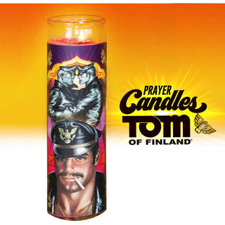 Tom of Finland "Leather Daddy" Prayer Candle Gay Queer LGBT - Circus of Books