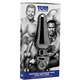 Tom of Finland - Weighting Aluminum Plug w/ Pull Ring - Circus of Books
