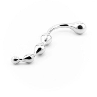 Twist Dildo with 4 Bulbs - Stainless Steel - Circus of Books