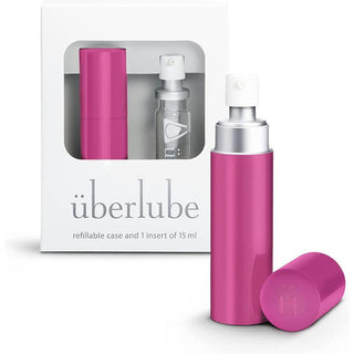 Uber Lube Good-to-Go Pink 15ml - Circus of Books