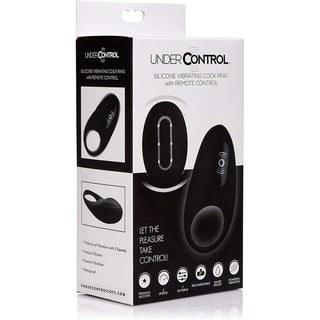 Under Control - Silicone Vibrating Cock Ring with Remote Control - Circus of Books