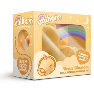 Unihorn - Bean Blossom (The Thick Tongued One) Silicone Clitoral Stimulator - Yellow - Circus of Books