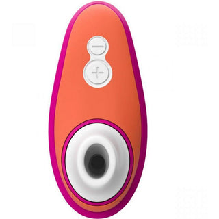 Womanizer - Lily Allen Liberty Silicone USB Rechargeable Clitoral Stimulator - Pink / Orange - Circus of Books