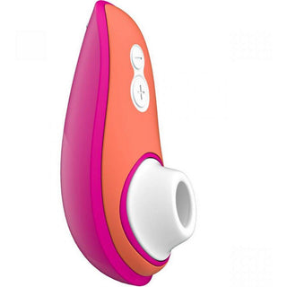 Womanizer - Lily Allen Liberty Silicone USB Rechargeable Clitoral Stimulator - Pink / Orange - Circus of Books